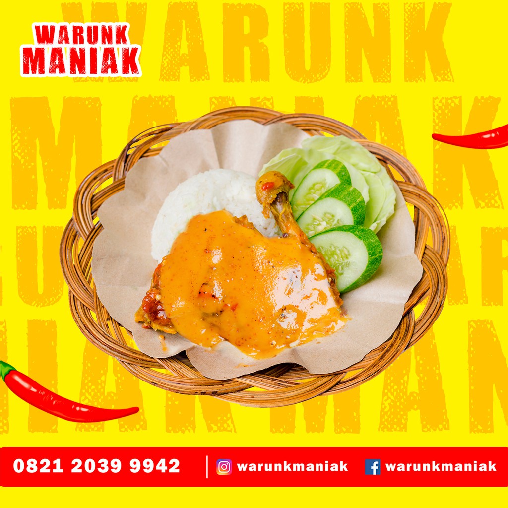 

PAKET AYAM PENYET SAUS MENTAI | CABANG MARGAHAYU