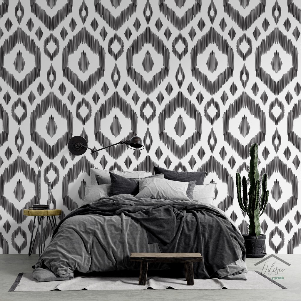 Wallmural by Odisie - IKAT
