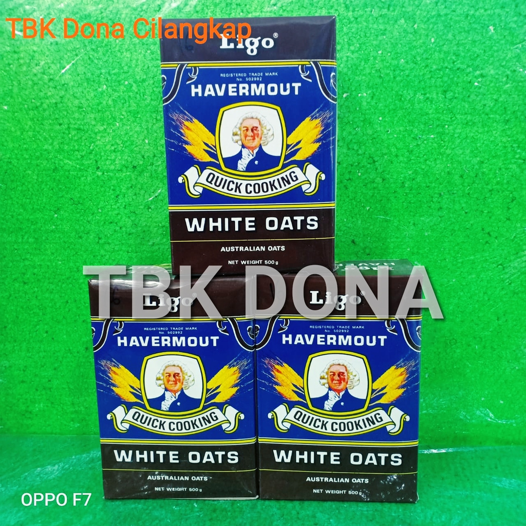 Jual LIGO HAVERMOUT WHITE OATS 500 GR Shopee Indonesia