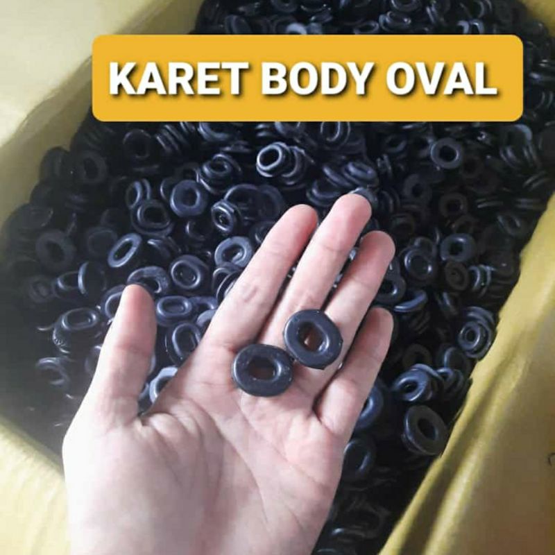 KARET OVAL GROMET UNTUK TANGKI COVER BODY TIGER MEGAPRO VERZA CB150R CBR GL WIN CB NINJA SCORPIO VIX