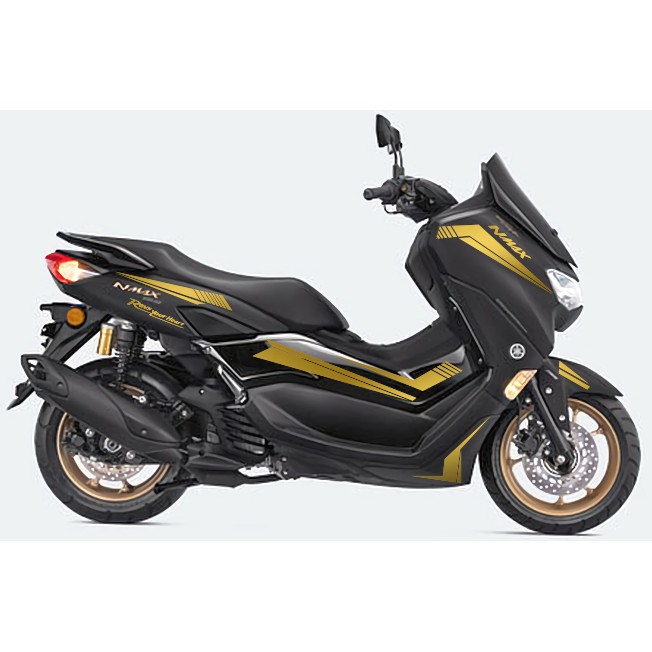 Striping New Nmax 2020 2021 2022 Hitam Gold - 10