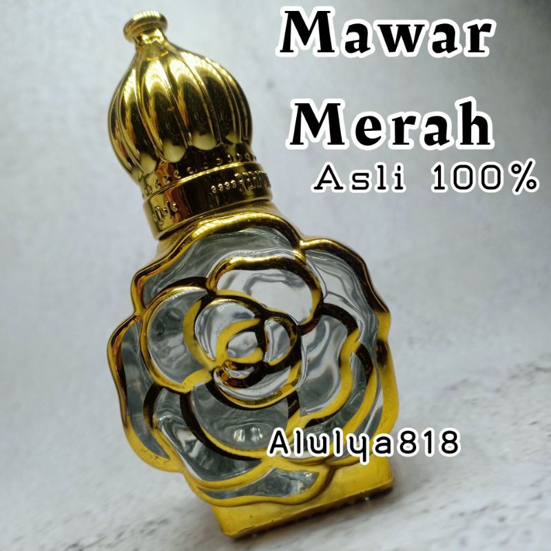 Minyak MAWAR MERAH Asli Original