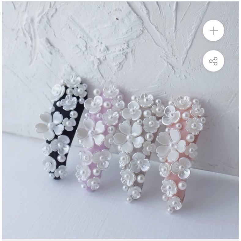 HANDMADEPITA x MMEHUILLET snow fleur tictac mini