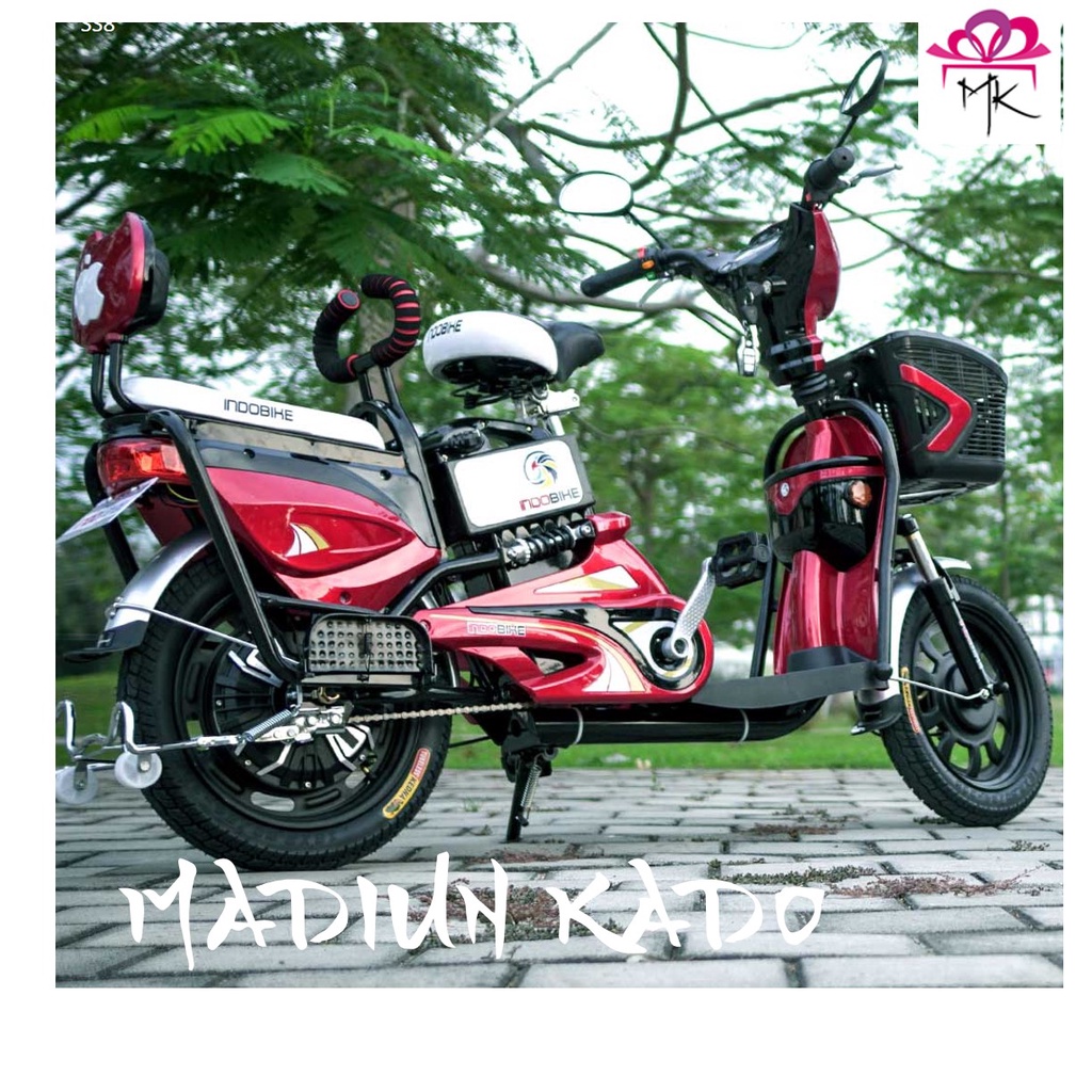 Jual Sepeda Listrik Indo Bike Akasia, Super Rider Earth Gold New
