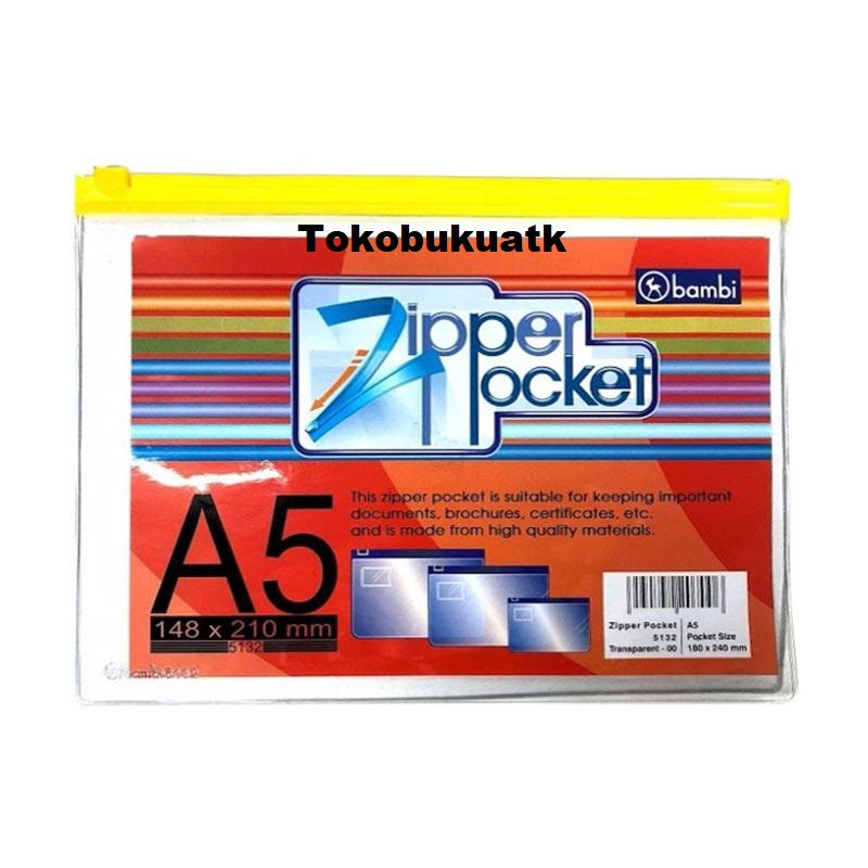 

Zipper Pocket/Kantong Zipper A5