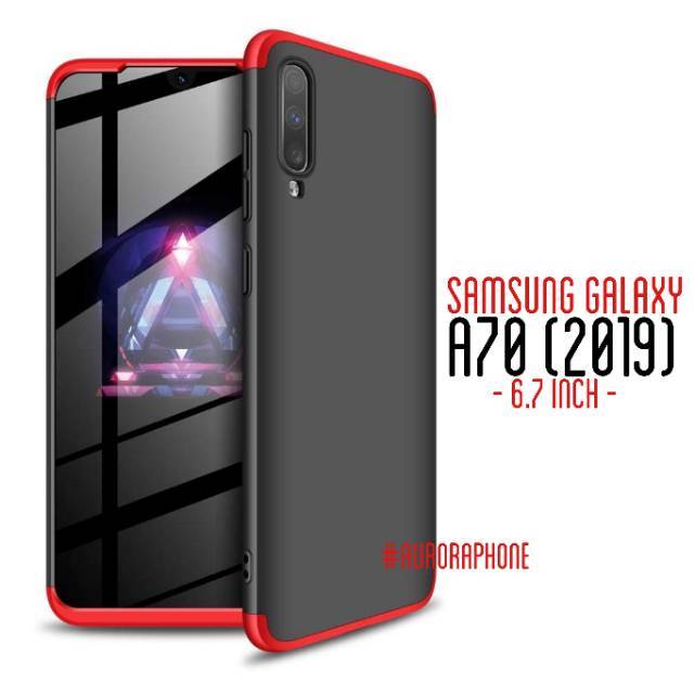 Samsung Galaxy A70 Hard Case Armor Full Cover 360 GKK Original Casing