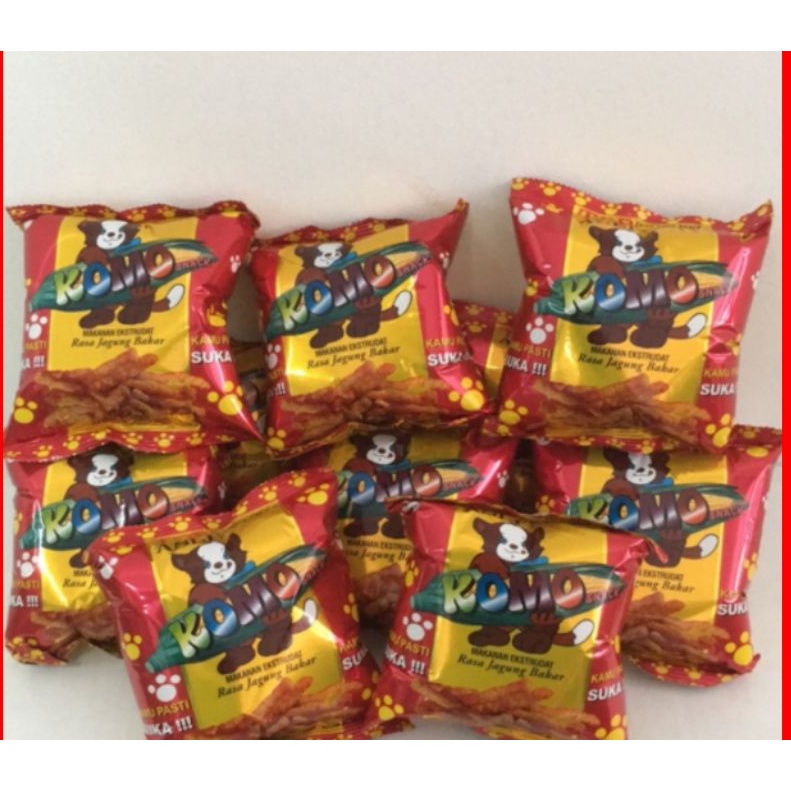 

REPACK CIKI KOMO SNACK JADOEL / KILOAN 250-500GR