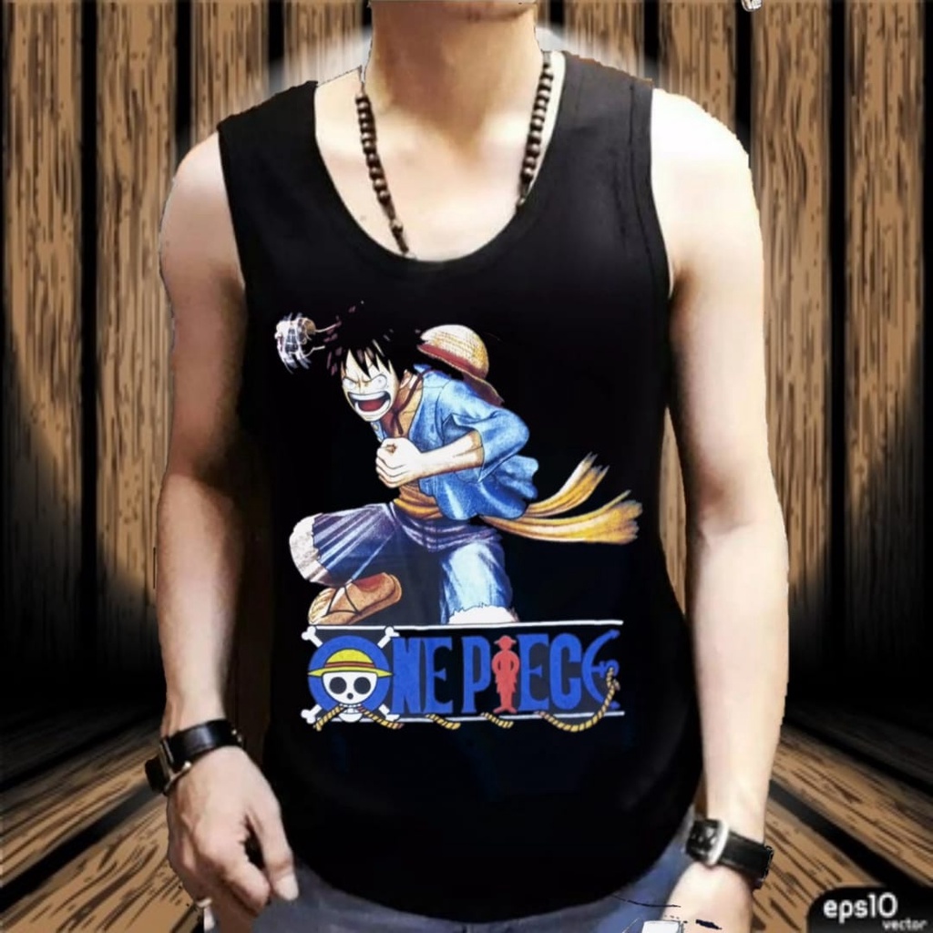 Tanktop Pria - Dalaman Distro - Terbaru - Murah - Tanpa Lengan - Atasan