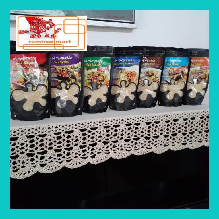 

S0Bers Beras Basmati Bumbu / Nasi Instan Al Mumtazza - Nasi Grng Msir Ric0S50B
