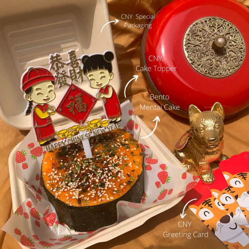 

CNY Hampers Imlek: Mentai Cake Hampers