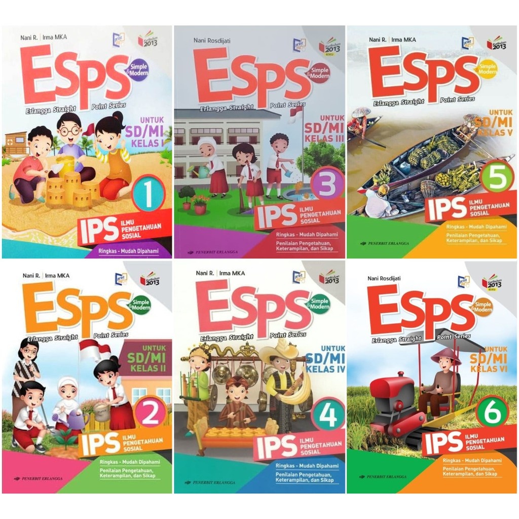 BUKU ESPS IPS ILMU PENGETAHUAN SOSIAL ( IPS ) UNTUK SD/MI PENERBIT ERLANGGA