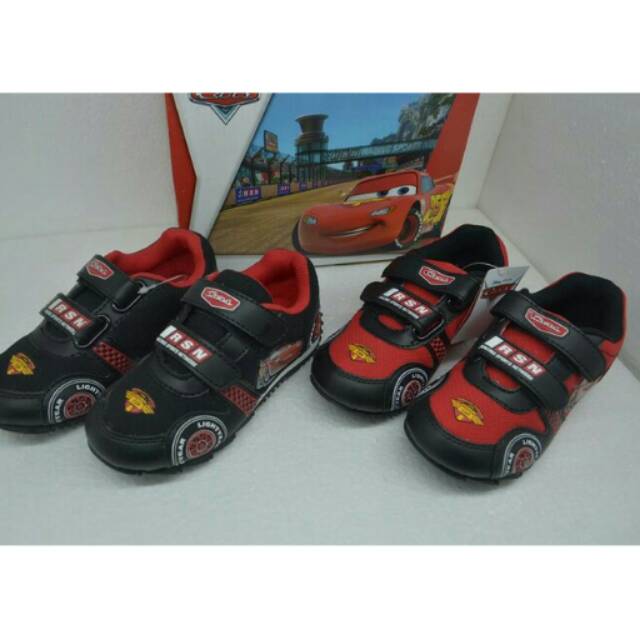 SEPATU SEKOLAH CARS, SEPATU SEKOLAH ANAK LAKI_LAKI