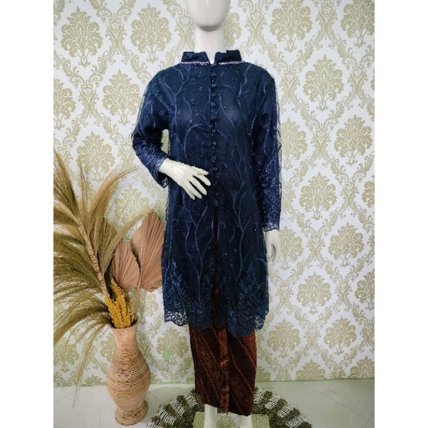 KEBAYA TUNIK IBU BESAN SIZE XL (LD 110), XXL (LD 115), XXL ( LD 120)