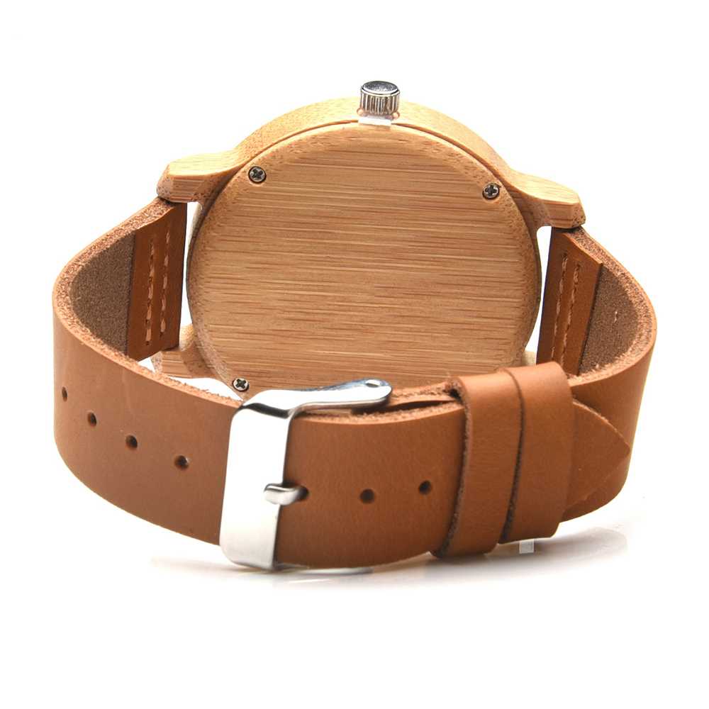 Jam Tangan Wanita Kayu Bambu Analog Wanita BOBO BIRD  - A10