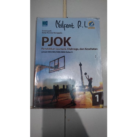 Preloved Buku PJOK Kelas 10
