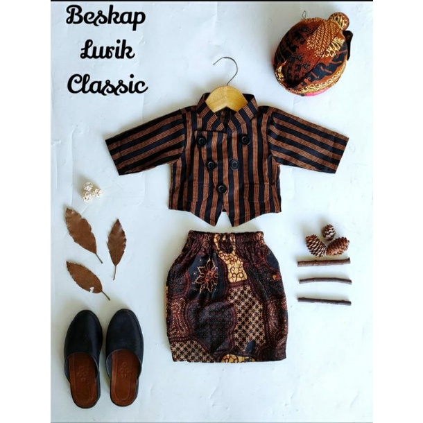 kebaya wanita BAJU ADAT JAWA BESKAP &KEBAYA  LURIK CLASSIC BAJUNIK/KOSTUM PHOTOSGOOT/NEWBORN/BAYI /A