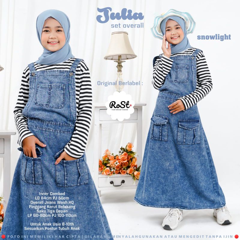 SET OVERALL ANAK / OVERALL ANAK / OVERALL JEANS ANAK / OVERALL / OVERALL JEANSWASH / JEANS WASH
