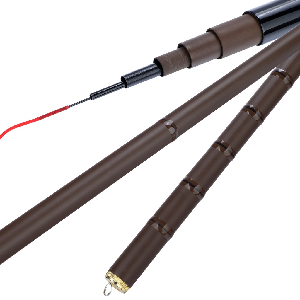 Sougayilang 2.7M/6.3M Telescopic Joran Pancing Super Power Fishing Rod Untuk Memancing Di Luar Ruangan joran tegek