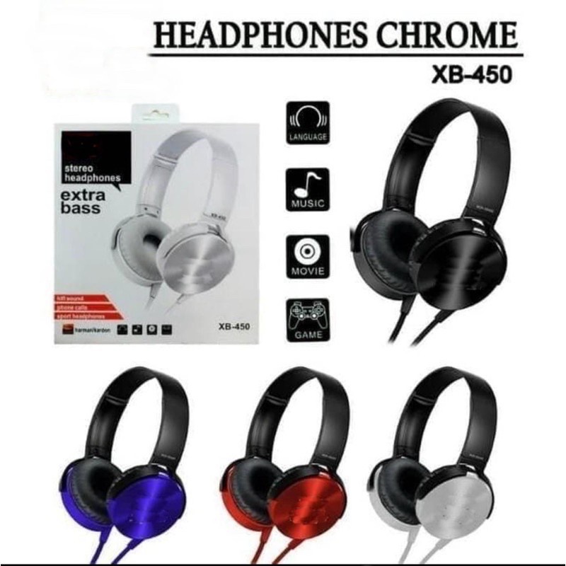 Headset Bando EXTRA BASS XB-450