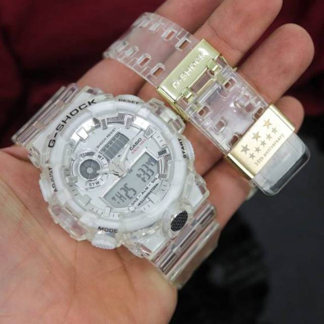 G-SHOCK GA-700 JAM TANGAN COWOK SPORTY TRANSPARAN