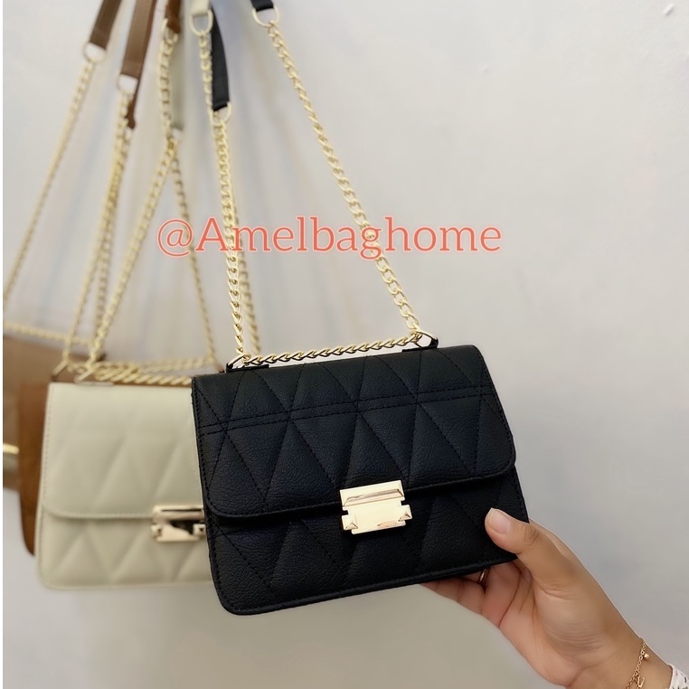 AMELBAGHOME - TAS JAMILA TAS SELEMPANG WANITA TAS SLINGBAG FASHION TERBARU TAS BAHU MURAH MERIAH TAS WANITA