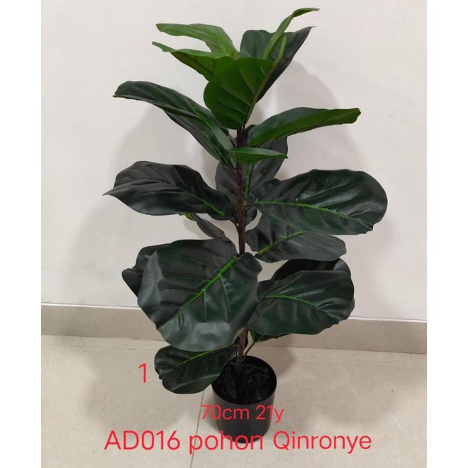 pohon ketapang palsu artificial T.70cm/pohon plastik/ pohon ketapang latex