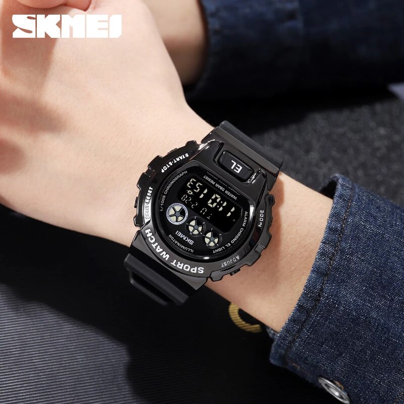 SKMEI 1905 Jam Tangan Pria Digital Anti Air Shockproof 5 ATM WATCHKITE WKOS