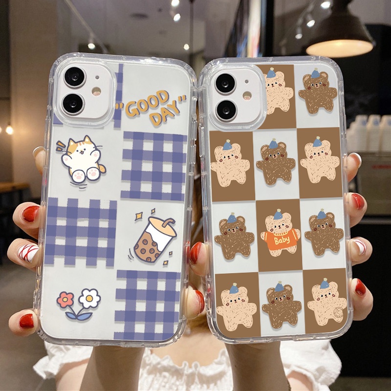 Soft Case Samsung A32 A52 A72 A53 A71 A73 A750 A7 2018 A33 A31 A51 A52S A03 A13 A12 A21S A30 A50S A21S Motif Kartun