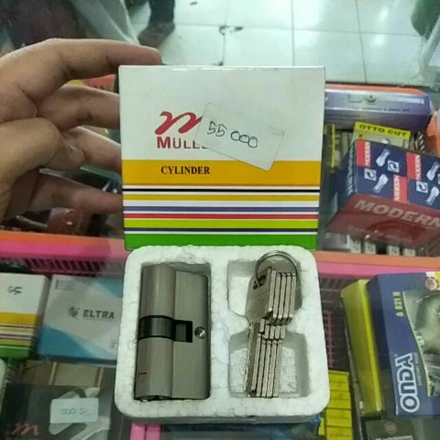 kunci silinder pintu kamar muller