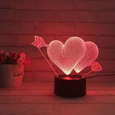 LAMPU HIAS LED 3D / LAMPU TIDUR HIAS DIMENSI