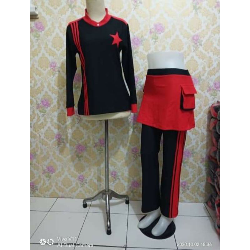SETELAN  SENAM ROK KANTONG/ SENAM ZUMBA, AEROBIK, FITNESS