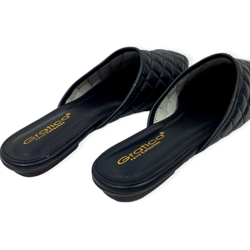 Gratica Sepatu Wanita Sendal Mules Lancip Gladis UD 079