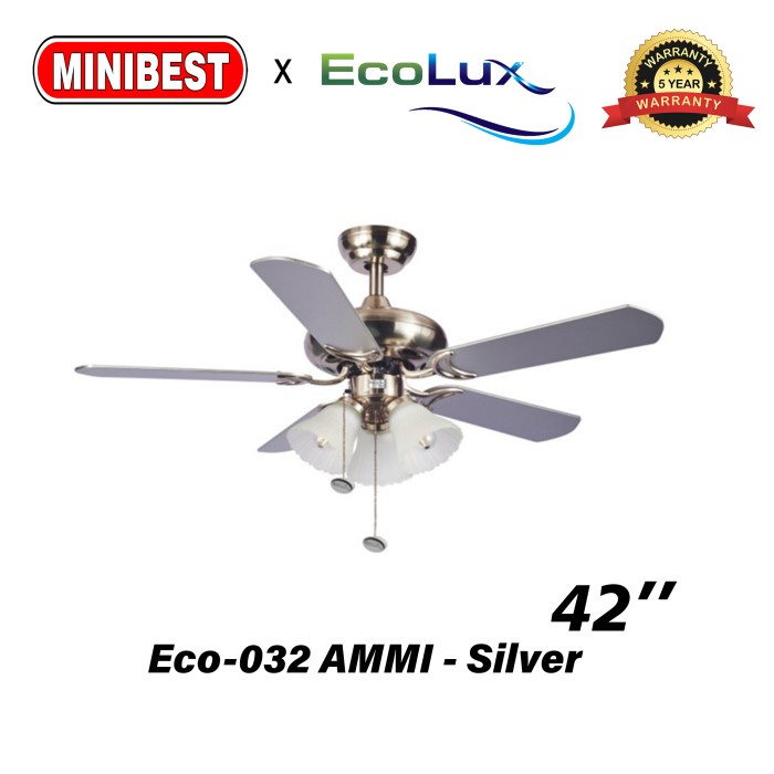 MB Kipas Angin Lampu Gantung Ecolux tipe Eco-032 AMMI