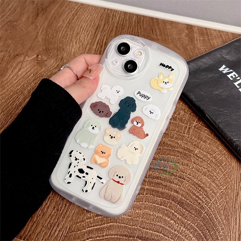 Soft Case TPU Motif Anjing Cover Samsung A14 M14 A04 A04S A13 A02S A03 A03S A30S A11 A12 A51 A20 A30 A50 A52 A20S A10S M11 M12