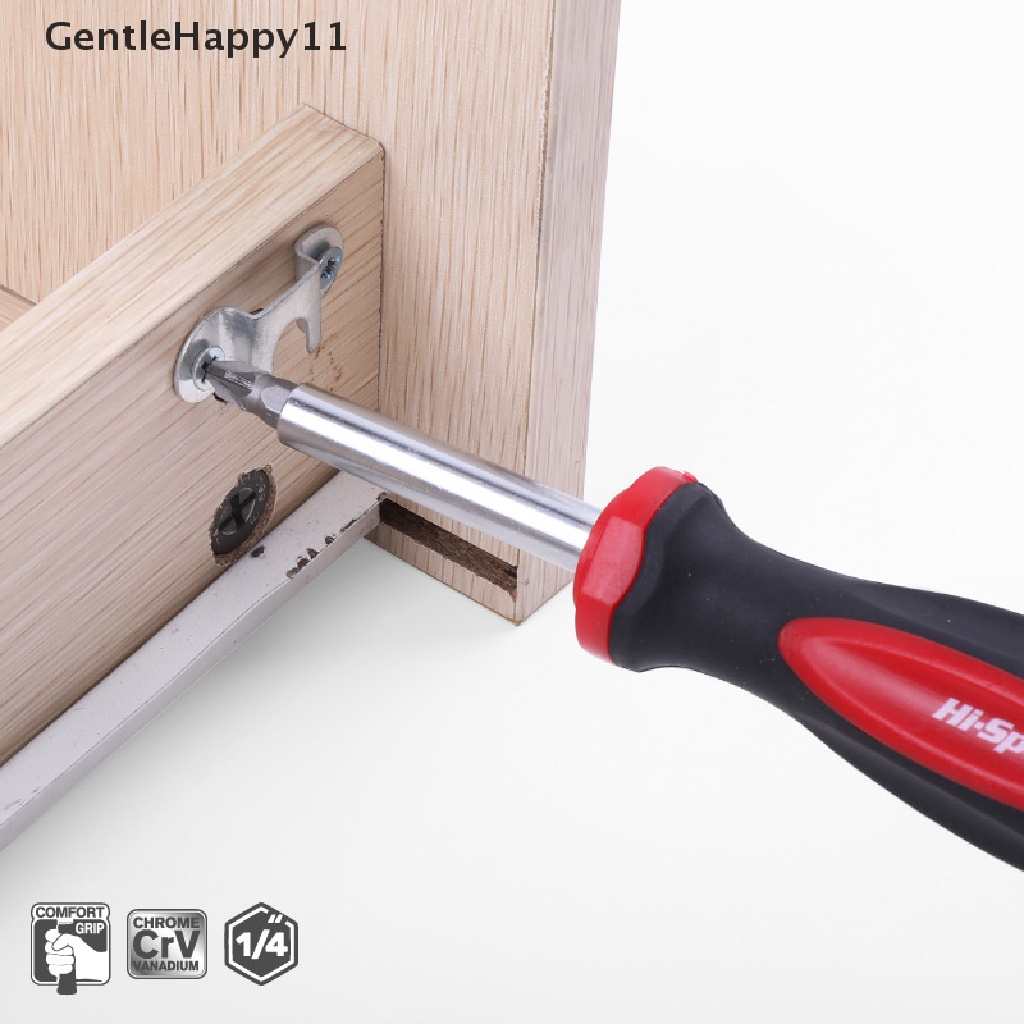 Gentlehappy Mata Obeng Ratchet Magnetik Multifungsi 1 / 4 (6.35mm)