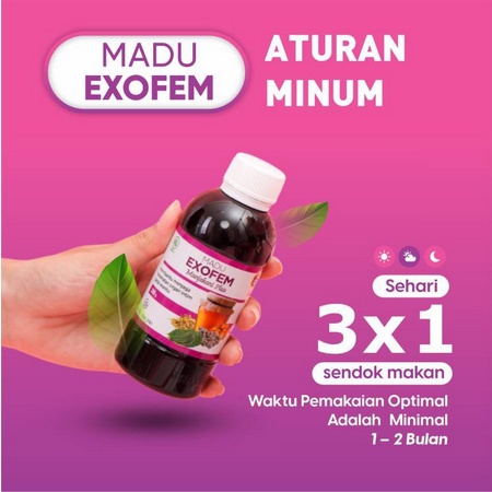 Madu Exofem Obat Herbal Manjakani Keputihan Bau Tak Sedap