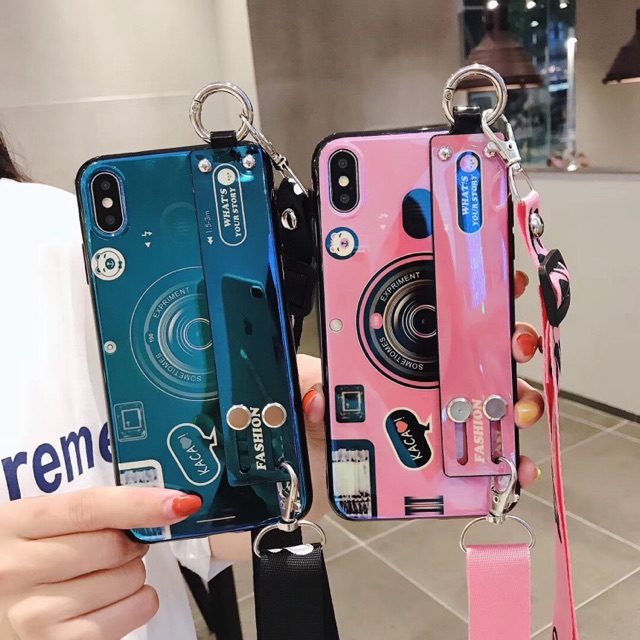 Camera Grip Case iPhone Oppo Vivo Xiaomi Samsung J4 J6 J3 J5 J7 Pro prime plus A70 A50 F11 V15 V11