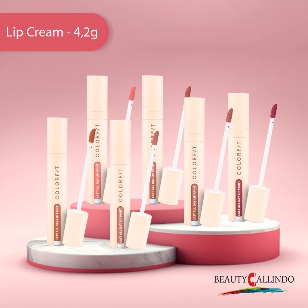 COLORFIT LAST ALL DAY LIP PAINT - lipcream wardah - lipcream