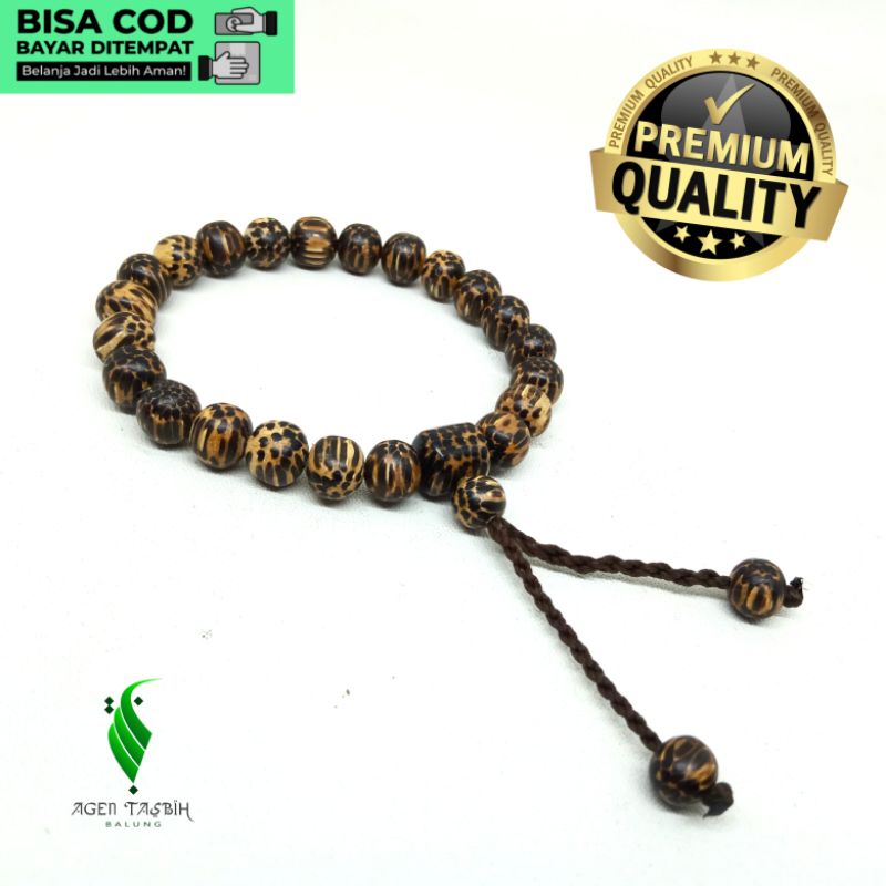 Gelang Kayu Liwung Macan SUPER size 8mm &amp; 10mm ORIGINAL!!!