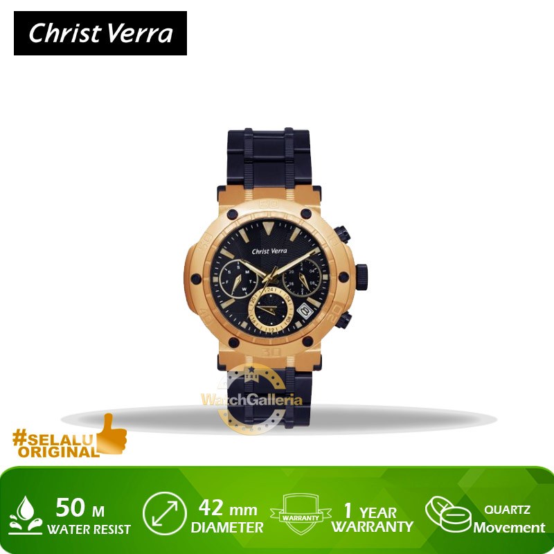 Jam Tangan Christ Verra CV 52283L-1J BLU Original Murah