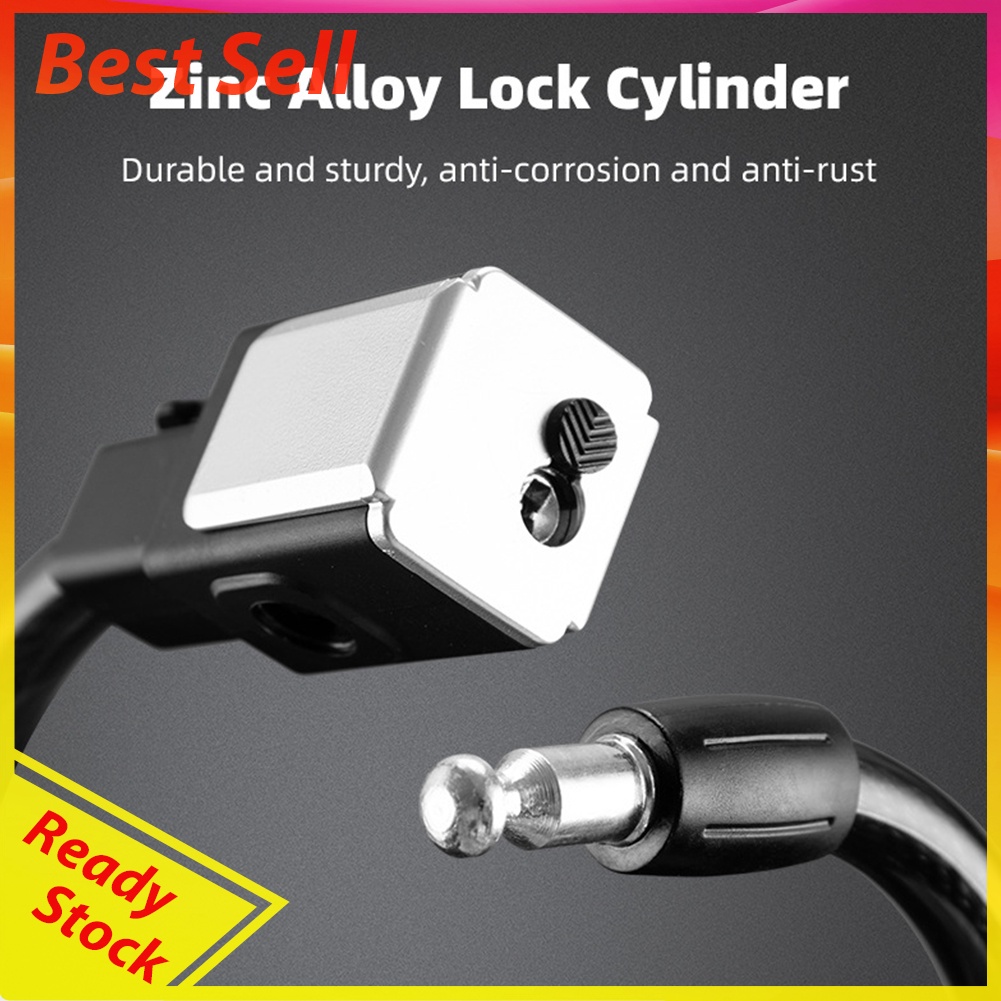 Universal Mountain Bike Cable Locks Portable Anti-Theft Security Wire Lock