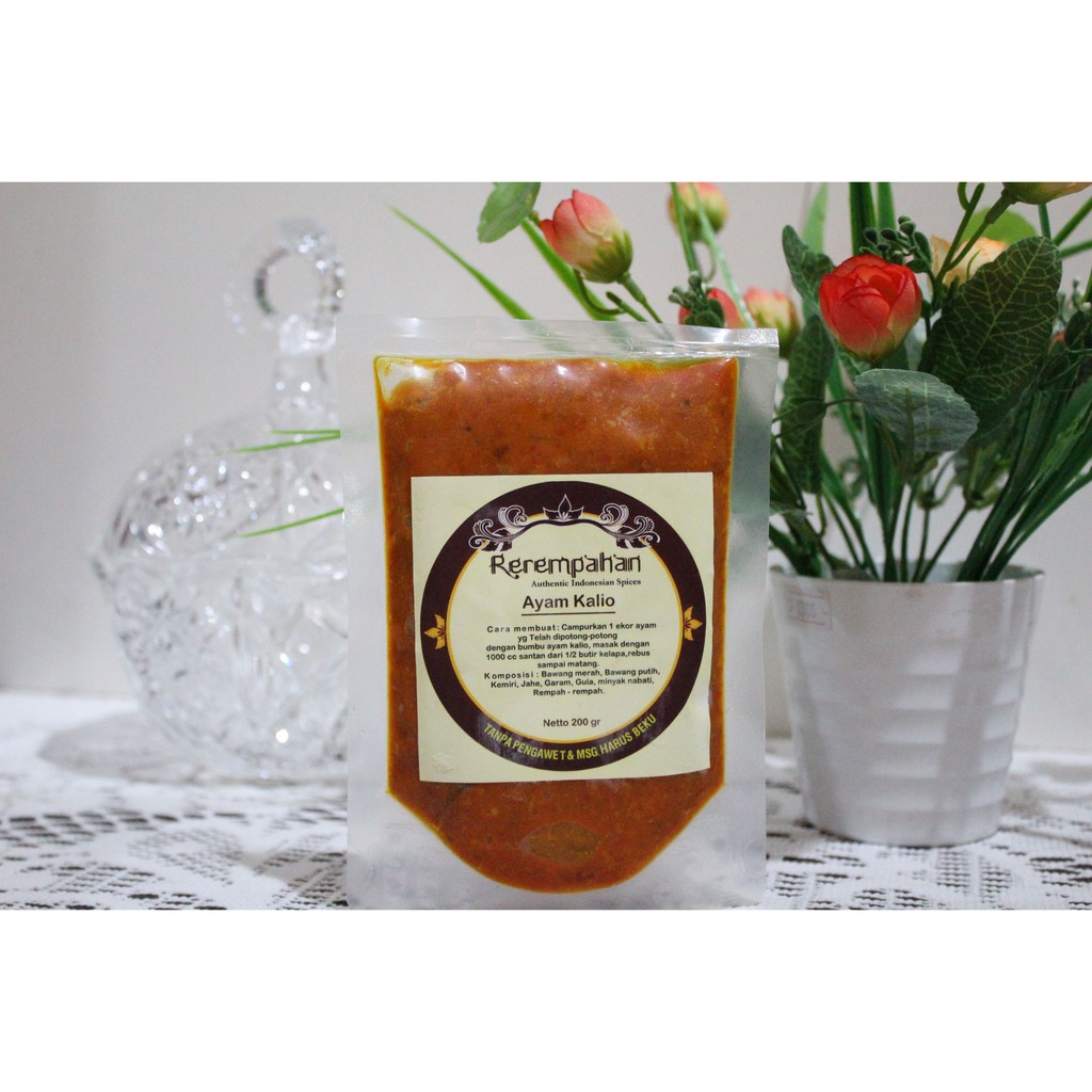 

Bumbu Masak Instan Homemade With Mother Love - Ayam Kalio