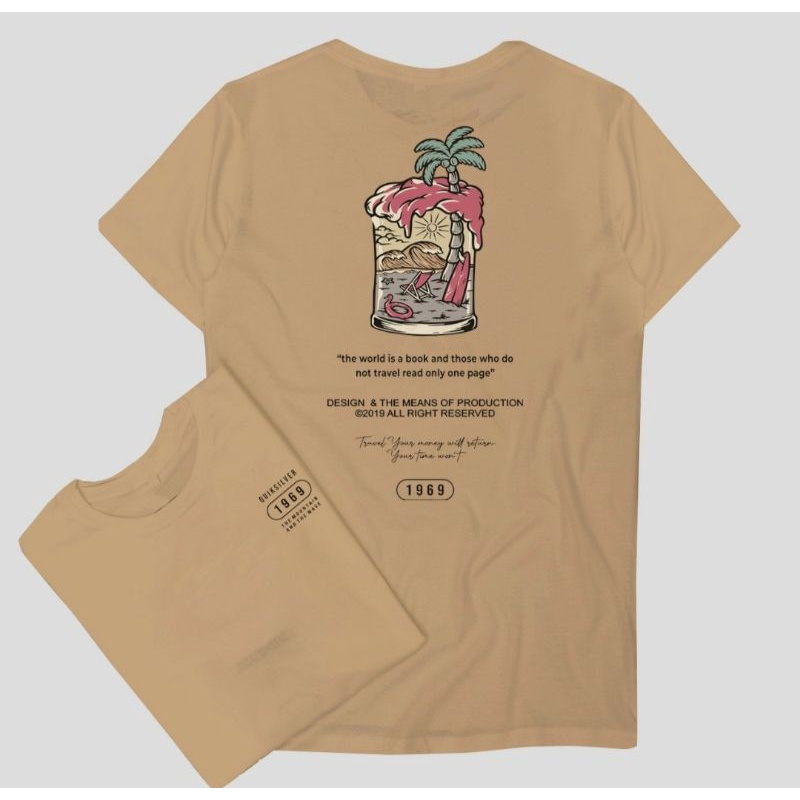 moxsa second store-kaos pria quiksilver kaos surfing pria