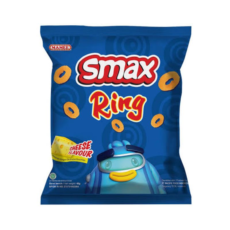 

SMAX RING CHEESE FLAVOUR 40GR