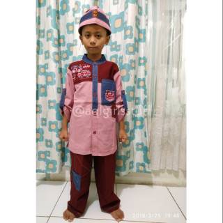 DISKON BAJU MUSLIM ANAK LAKI LAKI MERK KEKE  SIZE 9 