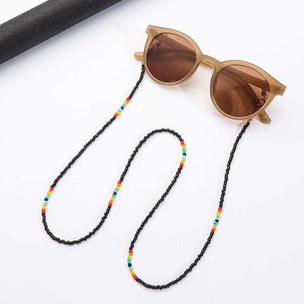 Nanas Kacamata Rantai Pemegang Olahraga Luar Ruangan Kalung Manik-Manik Akrilik Sunglasses Lanyard