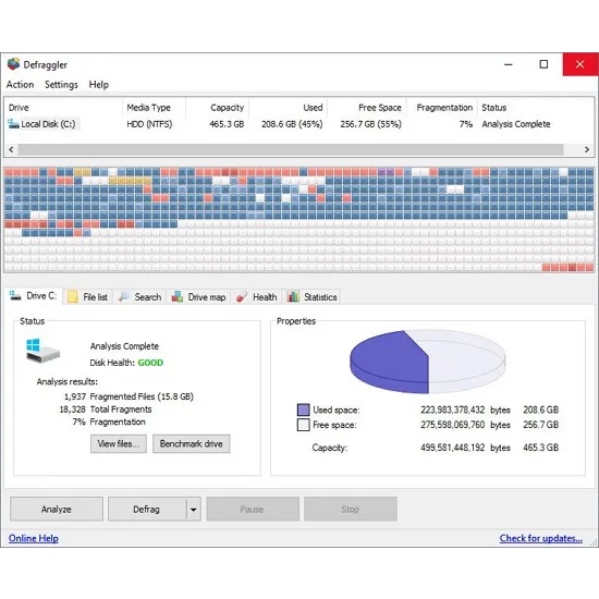 Defraggler Disk V2.22 Terbaru Full Version Lifetime