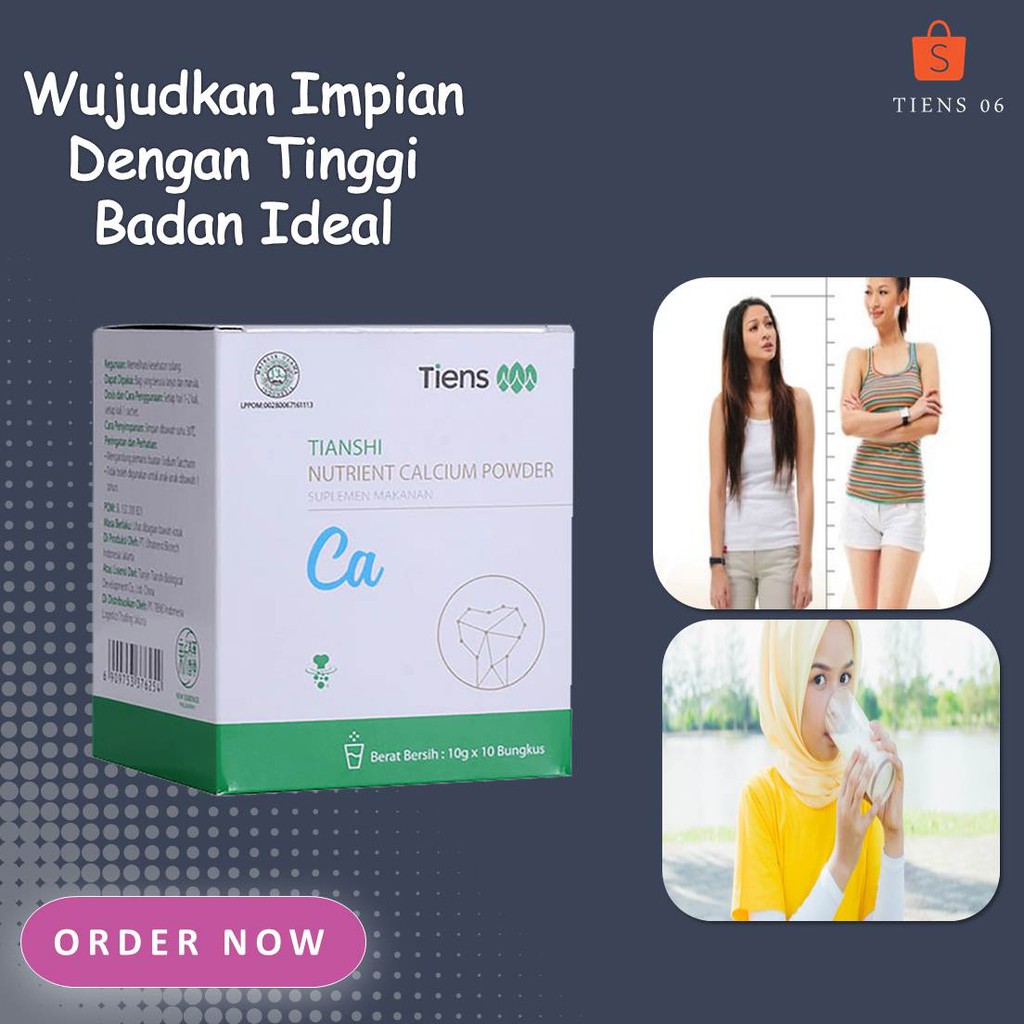 

SUSU NUTRIENT HIGH PENINGGI BADAN TIANSHI NUTRIENT CALCIUM POWDER