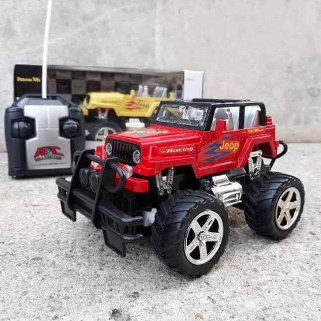 RC CAR JEEP BIG FOOT EDUKASI MAINAN MOBIL REMOTE CONTROL ANAK EDUKATIF