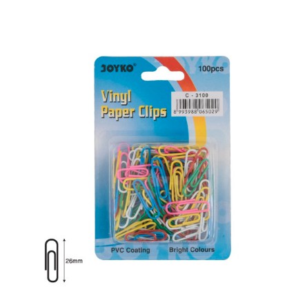 

Paper Clip Warna Joyko C-3100 (isi 100pc)